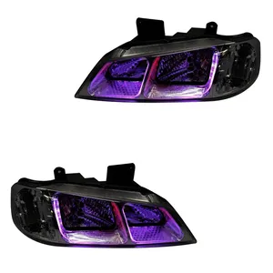 چراغ جلو خودرو گروه پژوهش صنعت مدرن مدل 3D-U فولکالر مناسب برای پژو پارس بسته دو عددی