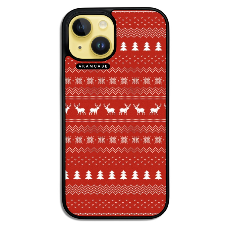 کاور آکام مدل AMCWA15-CHRISTMAS21 مناسب برای گوشی موبایل اپل iPhone 15