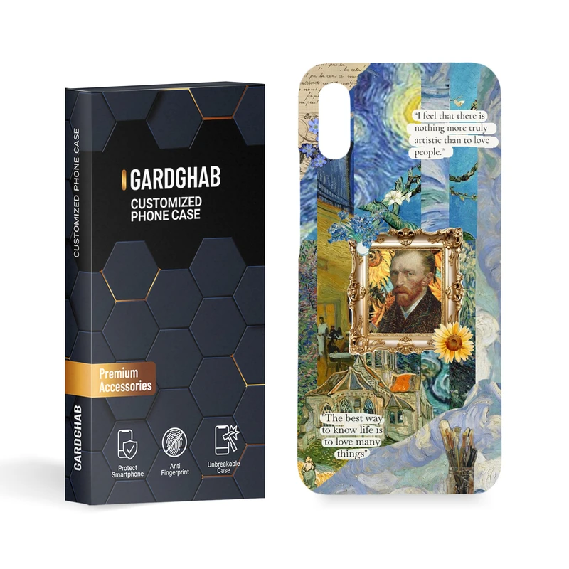 کاور گارد قاب مدل هنری مناسب برای گوشی موبایل شیائومی Redmi 9A