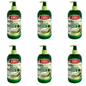 کرم آبرسان دست جانسو مدل آلوئه‌ ورا مناسب برای پوست های چرب و معمولی حجم 500 میلی لیتر بسته 6 عددی