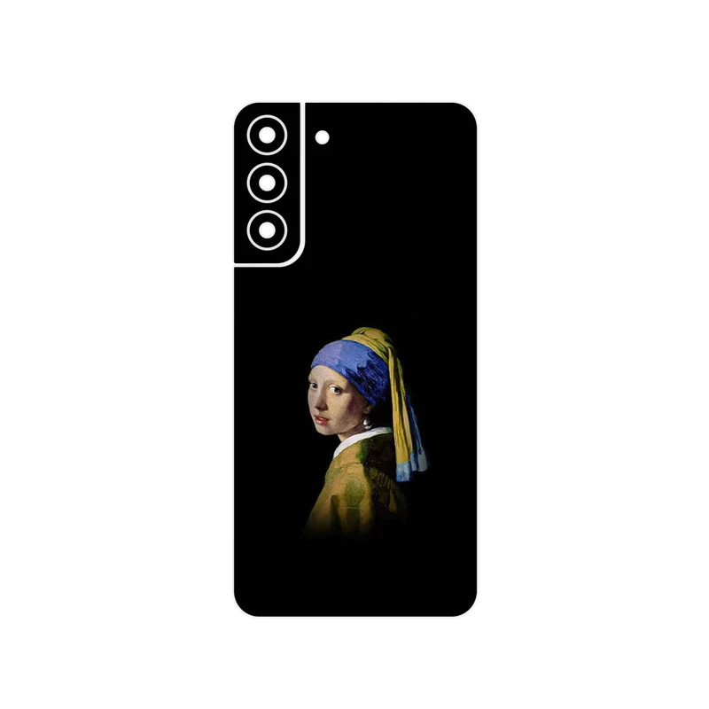 برچسب پوششی ماهوت مدل Girl with a Pearl Earring of Vermeer مناسب برای گوشی موبایل سامسونگ Galaxy S22 Plus 5G