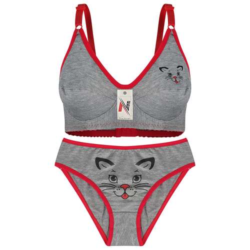 ست شورت و سوتین زنانه نُجَبا مدل  1112