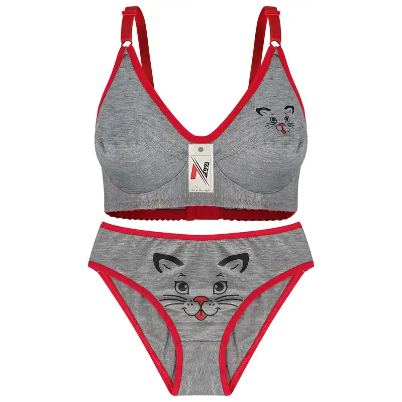 ست شورت و سوتین زنانه نُجَبا مدل 1112