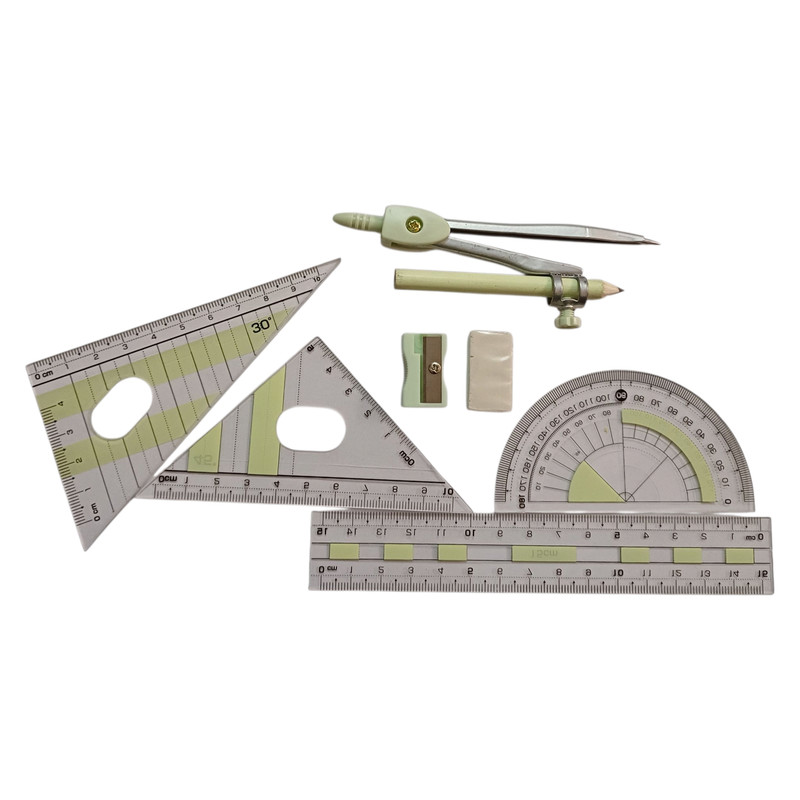 بسته لوازم تحریر مدل Bike مجموعه 7 عددی