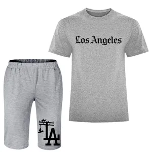 ست تی شرت و شلوارک مردانه مدل A03 