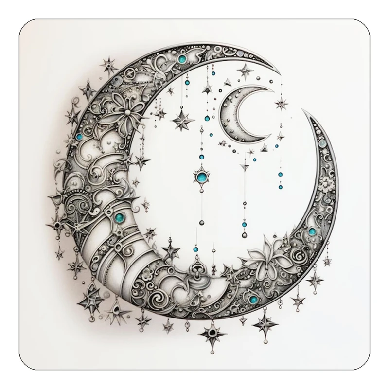 مگنت کاکتی طرح ماه و ستاره مدل mp53067