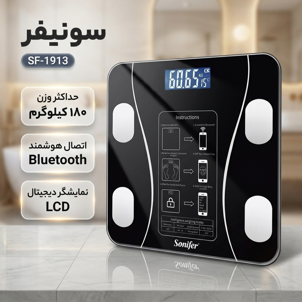ترازو دیجیتال سونیفر مدل SF-1913
