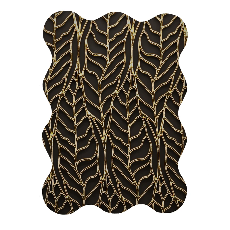 پادری مدل دالبر طرح کلاسیک کد 8872 سایز 80x110 سانتی متر 