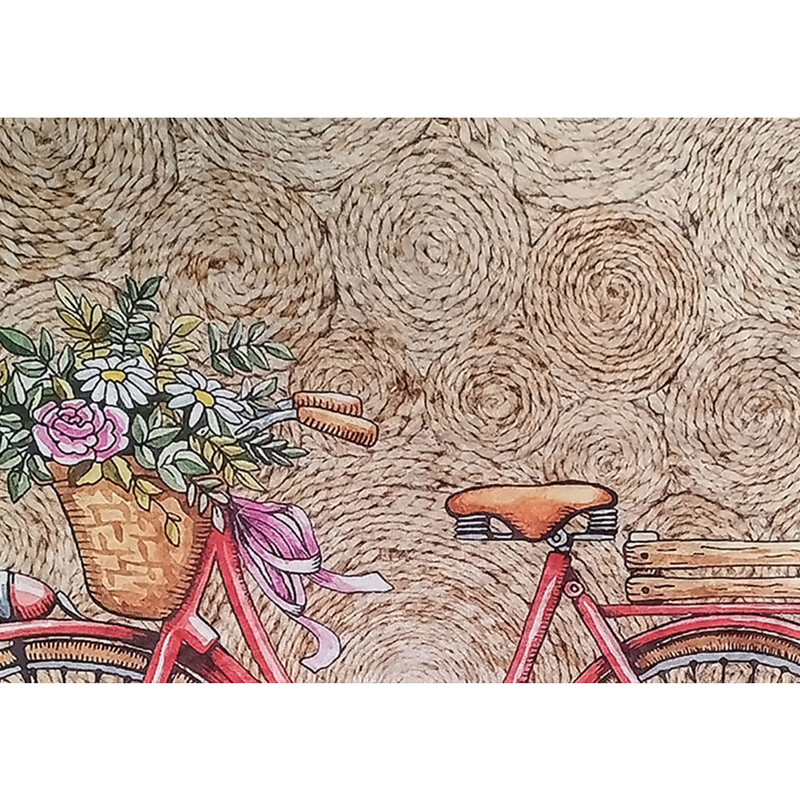 فرش پارچه ای مدل فرشینه کد C2021