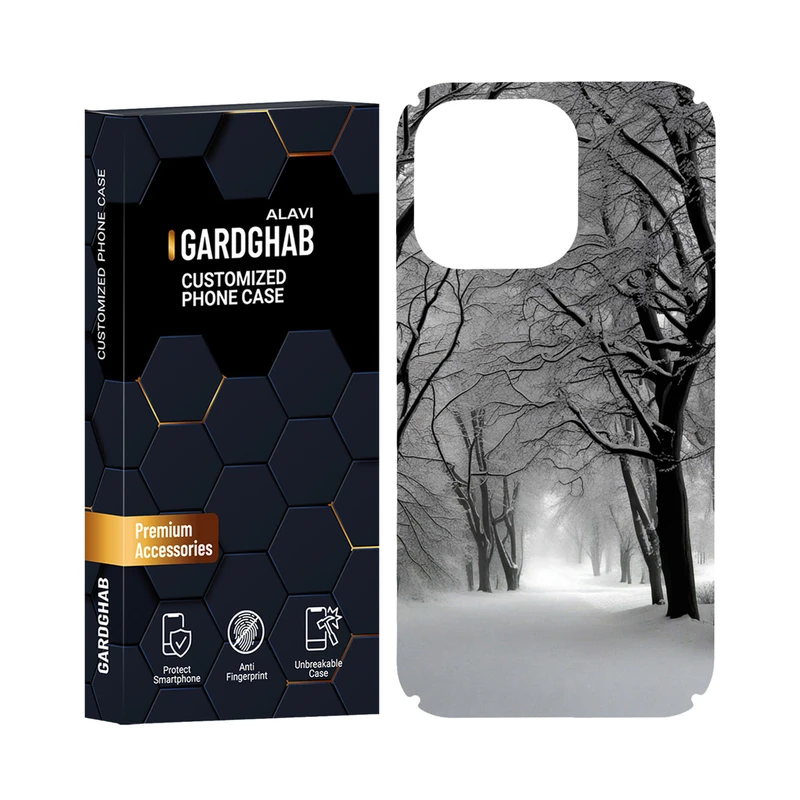کاور گارد قاب مدل طبیعت مناسب برای گوشی موبایل اپل iPhone 13 pro