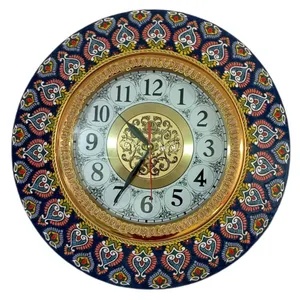 ساعت دیواری میناکاری کد 04