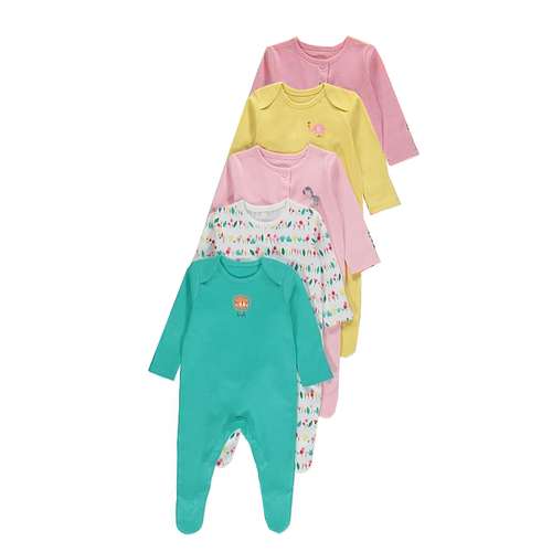 سرهمی نوزادی جورج مدل LOVELY بسته 5 عددی