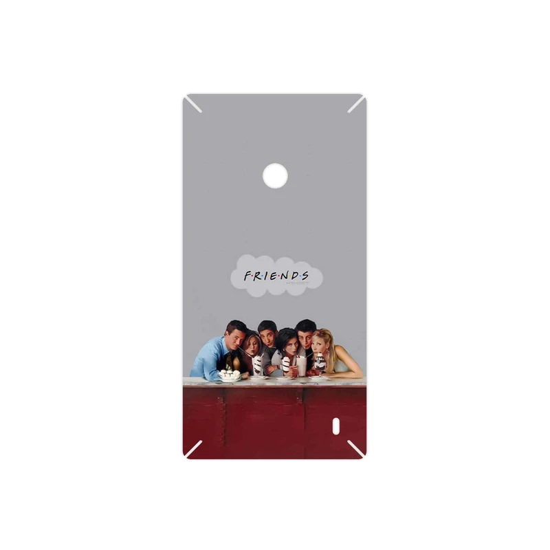 برچسب پوششی ماهوت مدل Friends 1 مناسب برای گوشی موبایل نوکیا Lumia 520