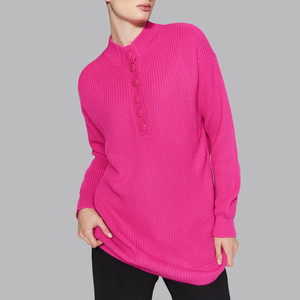 پلیور یقه ایستاده زنانه ترندیول مدل 745165323