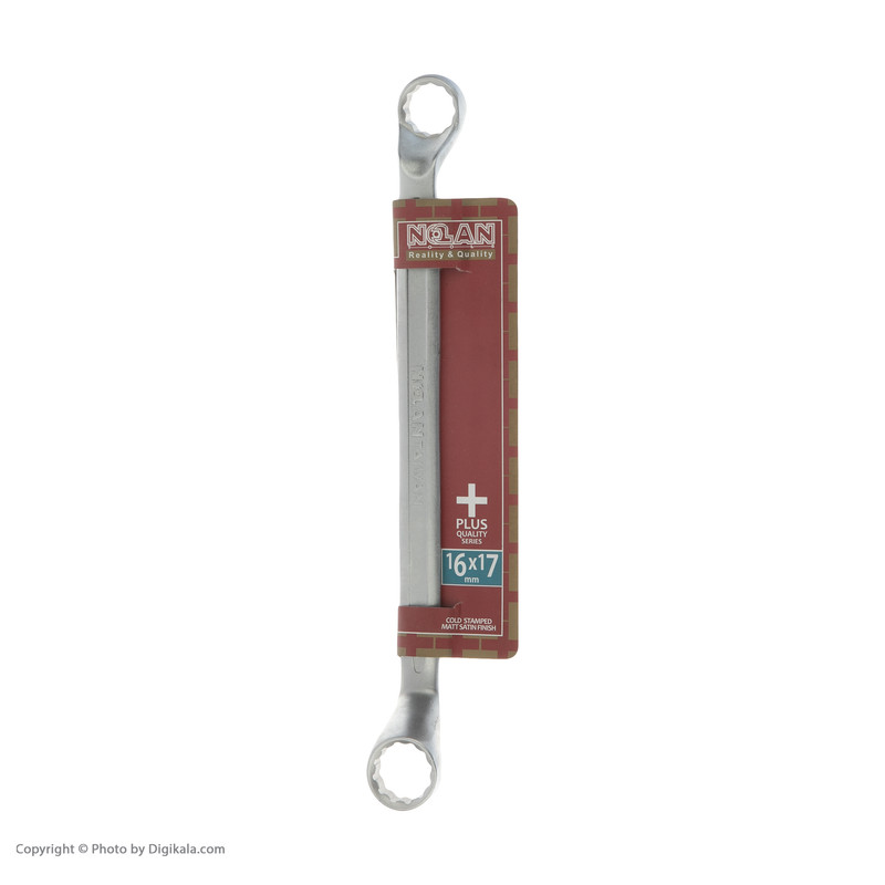 آچار دو سر رینگی نولان مدل N1617 سایز 17-16 میلی متر آچار دو سر رینگی نولان مدل N1617 سایز 17-16 میلی متر