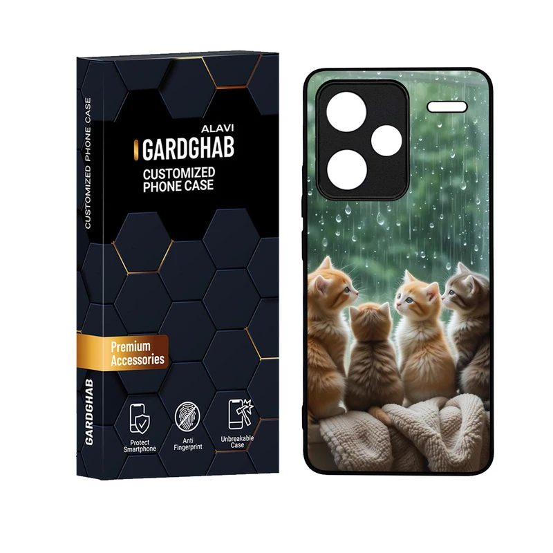 کاور گارد قاب علوی مدل دور ژله ای مناسب برای گوشی موبایل شیائومی Redmi Note 13 Pro Plus 5G