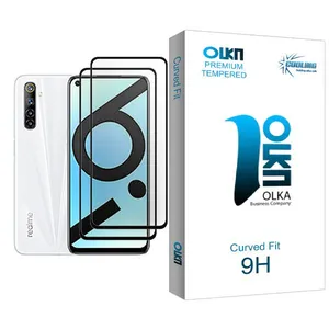 Cooling Olka Glass MIX002 Screen Protector For Realme 6i (India) Pack Of 2