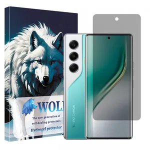 Wolf Tough model privacy screen protector suitable for Tecno Camon 40 Pro mobile phone