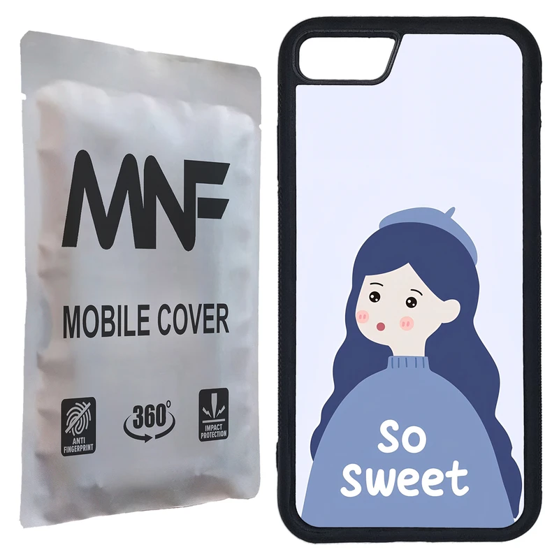 کاور ام ان اف طرح دختر فانتزی کد P-137 مناسب برای گوشی موبایل اپل iPhone 7 / 8