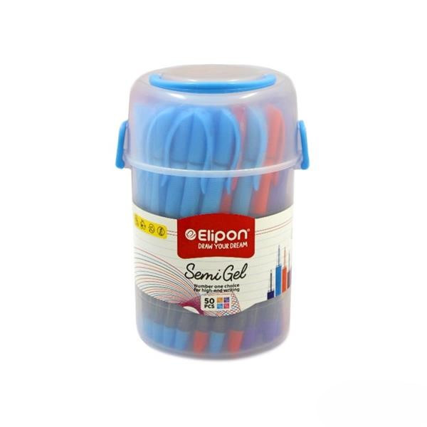 خودکار 0.7 میلی متری الیپون مدل سمی کد 63566 بسته 50 عددی