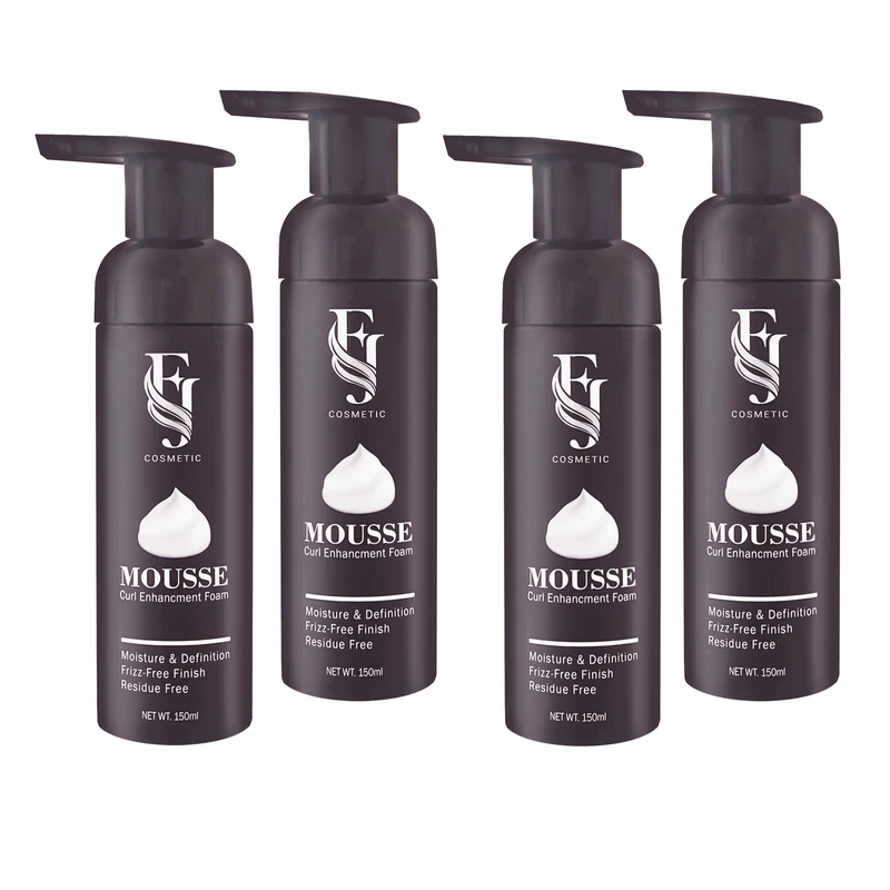 فوم موس مو افجه مدل MOUSSE 04 مناسب برای انواع موها حجم 150 میلی‌لیتر مجموعه 4 عددی