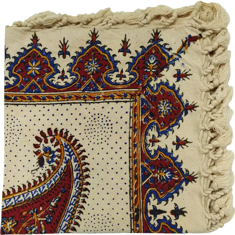 رومیزی قلمکار زابلیان مدل ترنج کد 4040