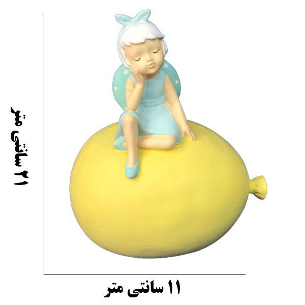 مجسمه دنیا دکوری سرمد مدل دختر بادکنکی کد y