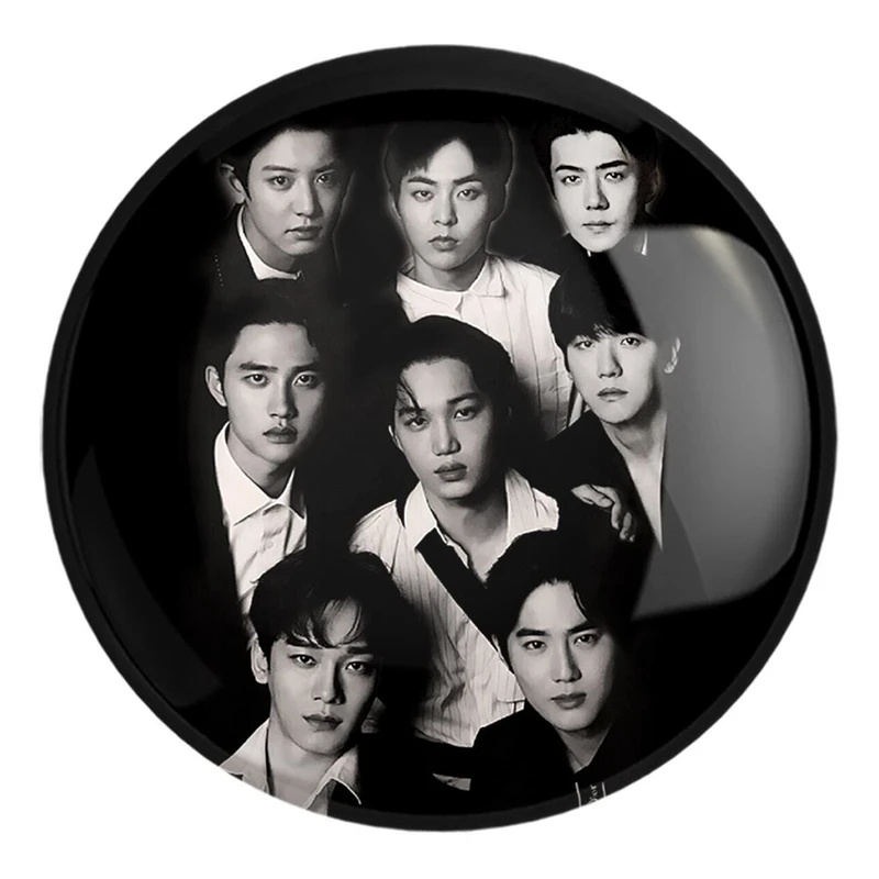 پیکسل خندالو طرح گروه موسیقی اکسو EXO کد 2835 مدل بزرگ