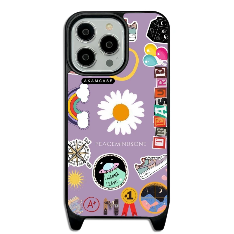 کاور آکام مدل AMCWLA13PRO-GOOD VIBES6 مناسب برای گوشی موبایل اپل iPhone 13 Pro