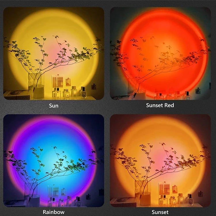 عکس شماره 18 : آباژور رومیزی مدل غروب خورشید کد rgb-new