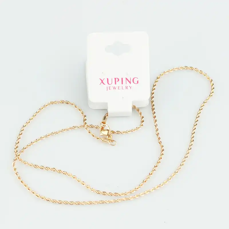 زنجیر زنانه ژوپینگ مدل طنابی کد TCH-06