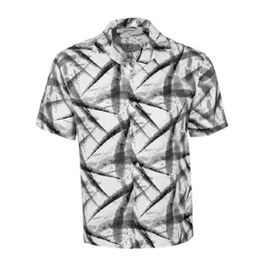 پیراهن آستین کوتاه مردانه جوتی جینز مدل یقه انگلیسی کد 303064 رنگ سفید