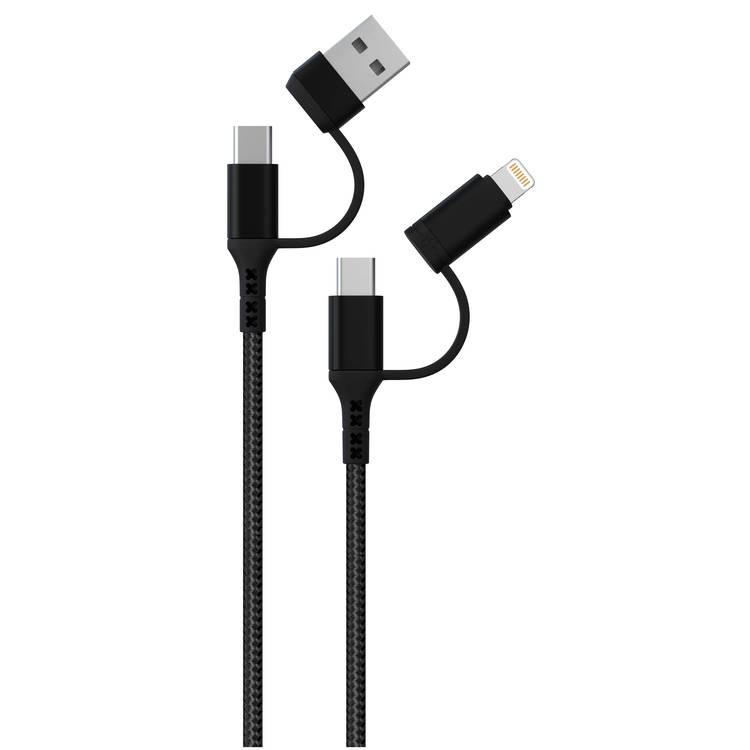 کابل تبدیل USB/USB-C به لایتنینگ/USB-C گرین مدل 22 طول 1 متر