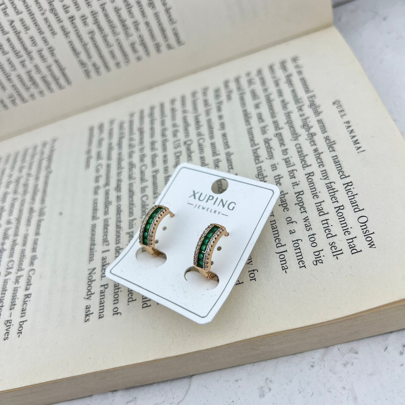 گوشواره زنانه ژوپینگ مدل تنیسی کد E5026