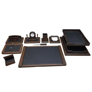 ست ۱۲ تکه لوازم اداری رومیزی مدل مدیریتی کد BrB707