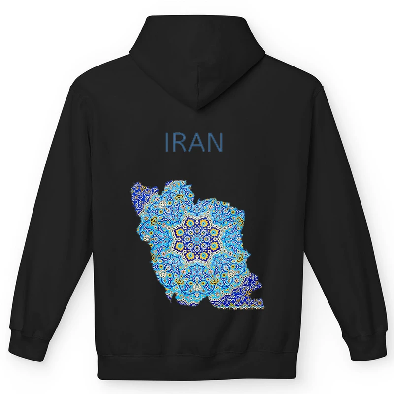 هودی مردانه پاد آفرین مدل ایران کد 1163