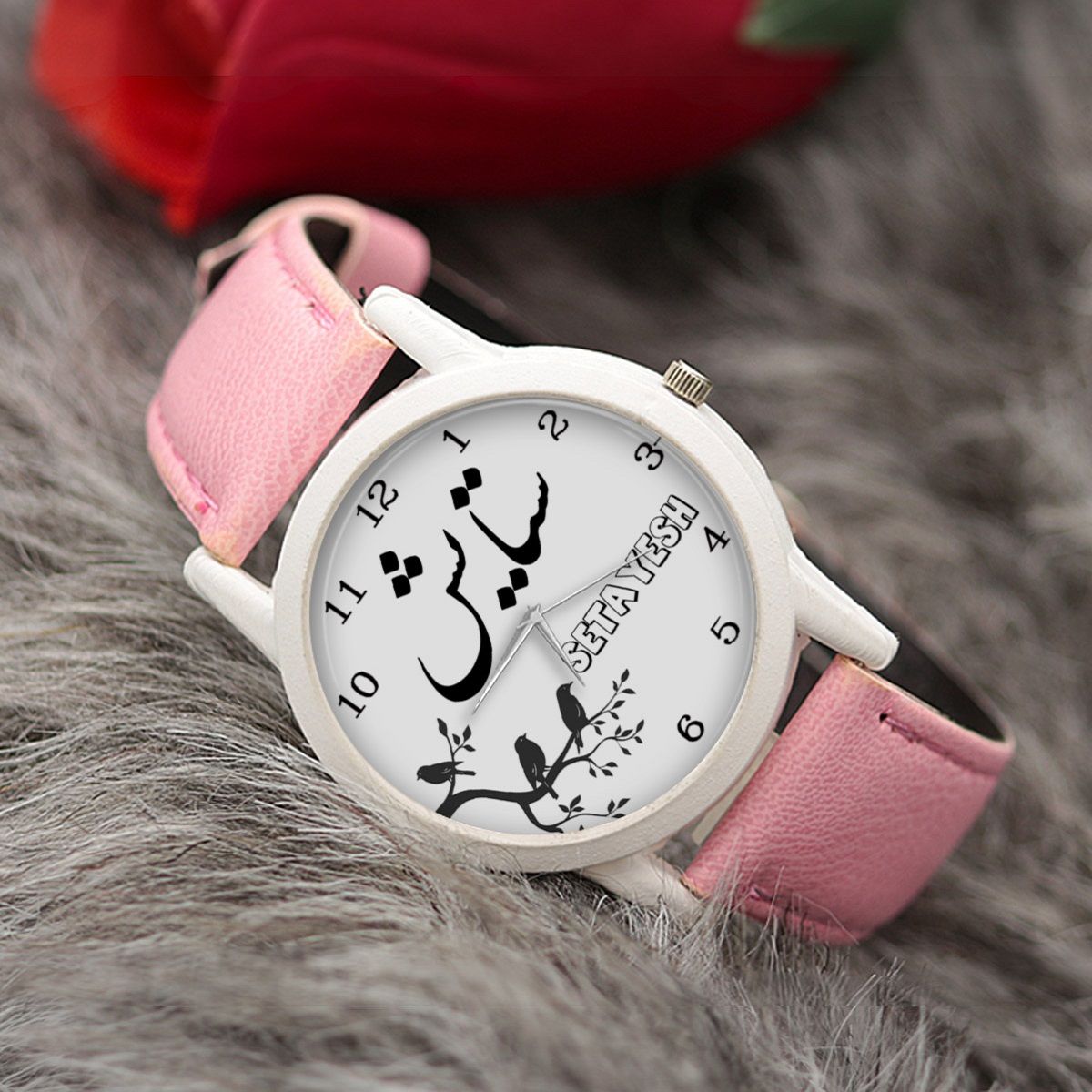 ساعت مچی عقربه ای زنانه طرح ستایش کد LF3158 -  - 2
