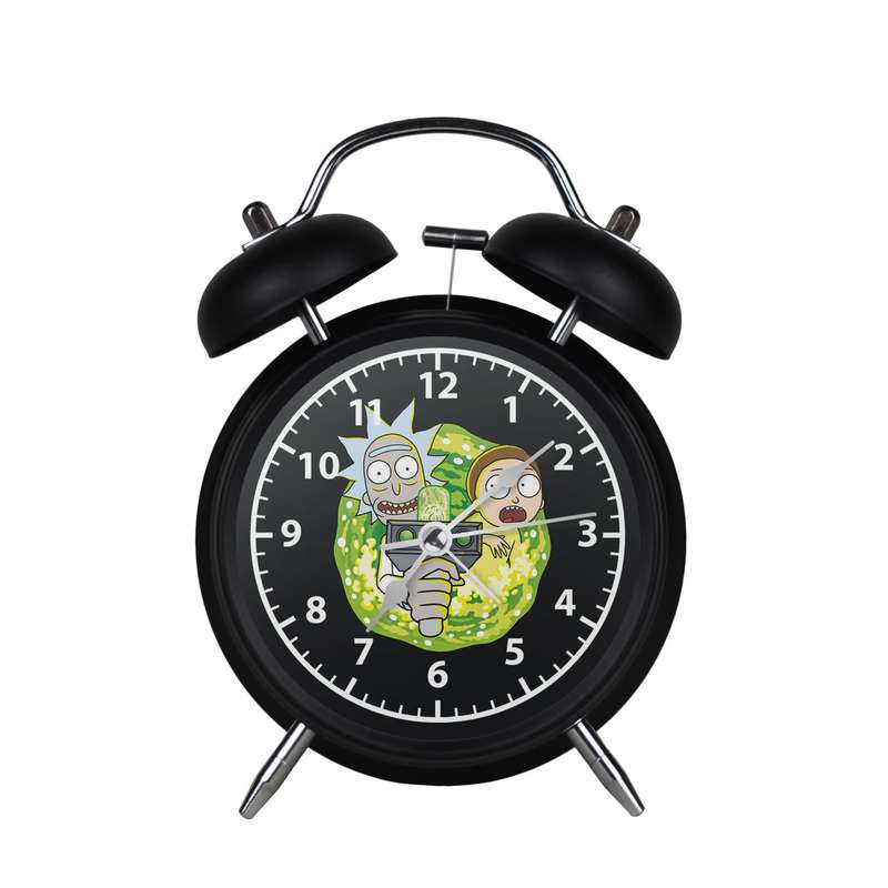 ساعت رومیزی طرح ریک و مورتی Rick and Morty کد 8555 ساعت رومیزی طرح ریک و مورتی Rick and Morty کد 8555
