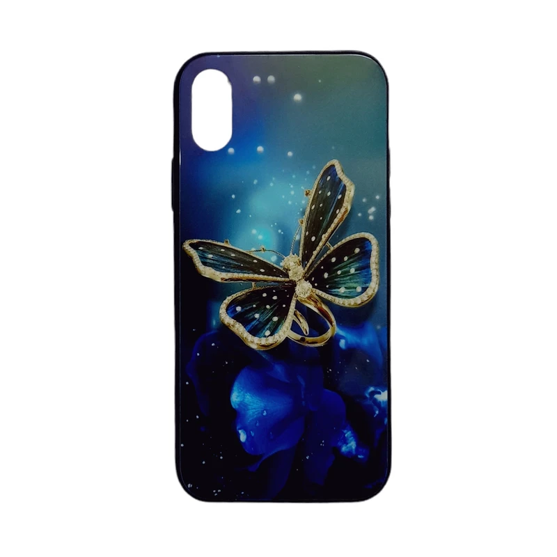 کاور طرح پشت گلس کد 54 مناسب برای گوشی موبایل اپل Iphone x max / xs max