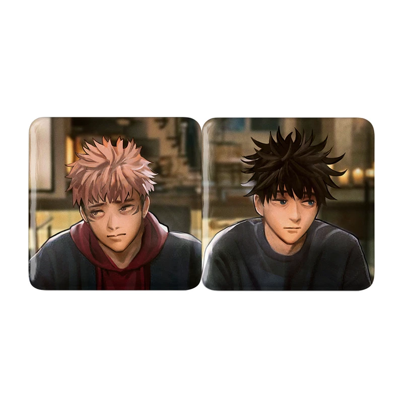مگنت خندالو مدل ایتادوری و مگومی انیمه جوجوتسو کایزن Jujutsu Kaisen کد A226 مجموعه 2 عددی
