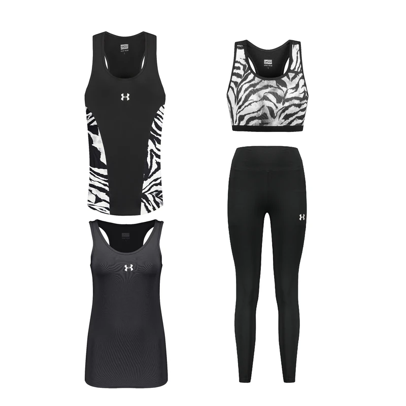 ست چهار تکه لباس ورزشی زنانه مدل 1902-8101-9101-4104