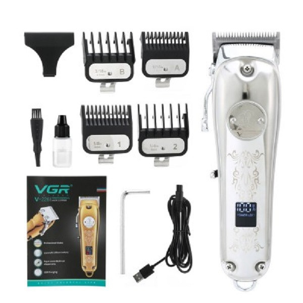 ماشین اصلاح موی سر و صورت وی جی ار مدل v-226 ماشین اصلاح موی سر و صورت وی جی ار مدل v-226