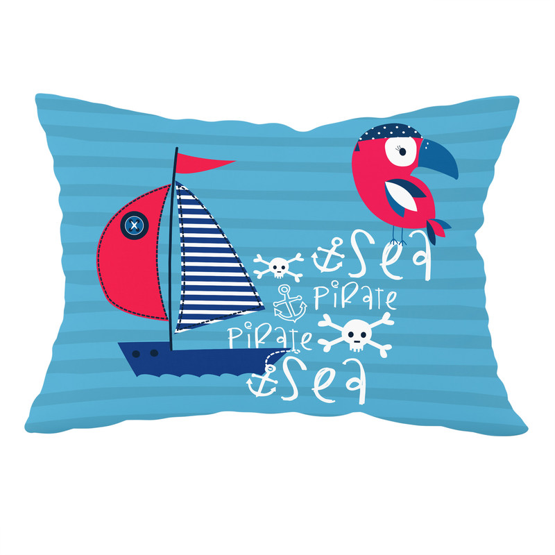 رو بالشی مدل مخمل طرح دریا کد 1156