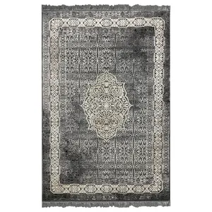 فرش ماشینی برسام کد 99334 زمینه نوک مدادی