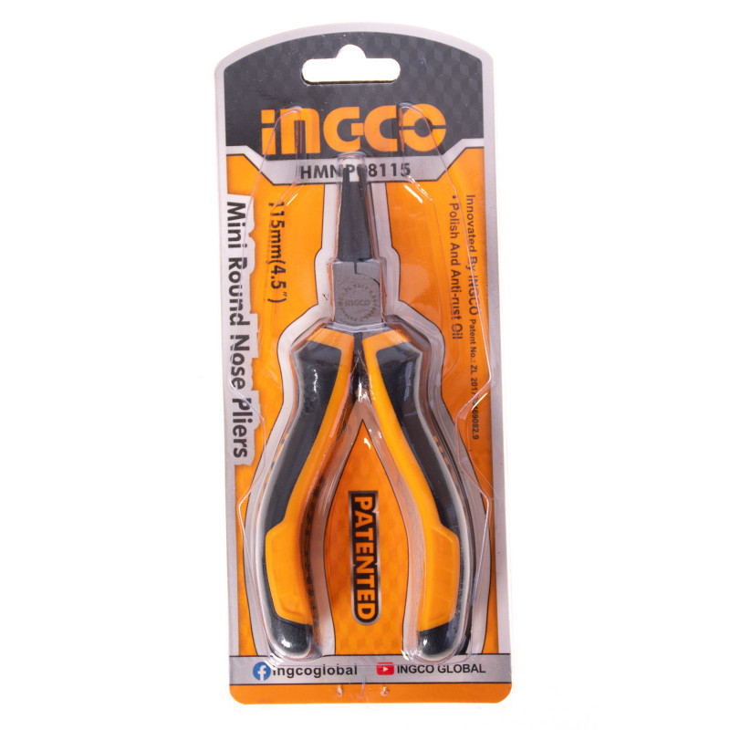 انبر دم گرد اینکو مدل HMNP08115 سایز 4.5 اینچ