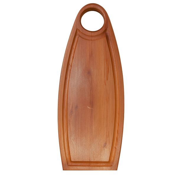 تخته برش مدل چوبی طرح لبه شیاردار کد بتل