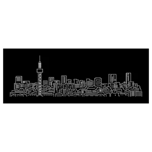 شابلون مدل منظره خطی تهران کد SP571