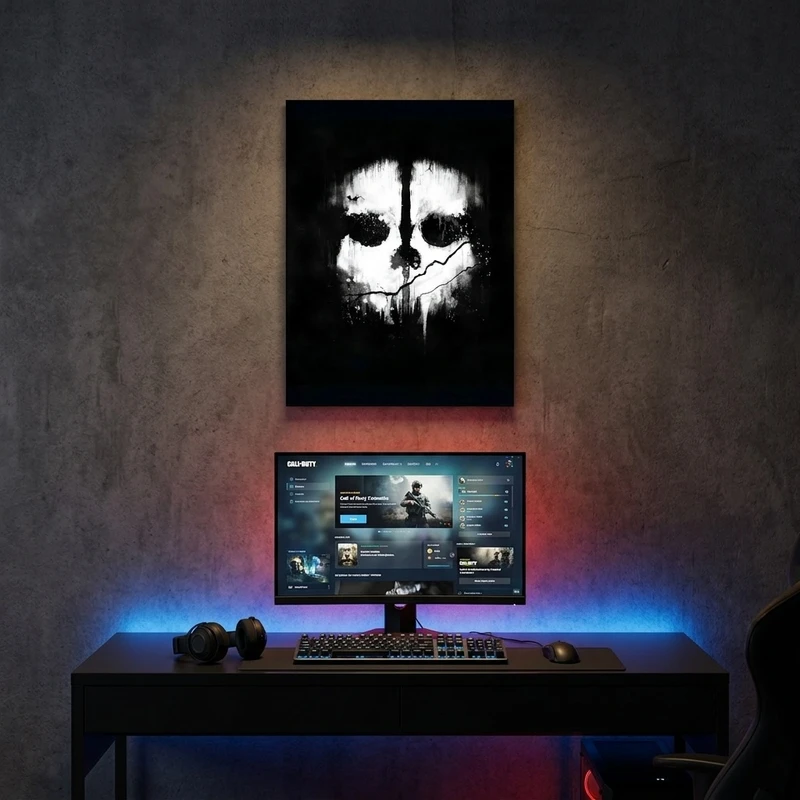 تابلو شاسی مدل گیمینگ کال آف مدل call of duty