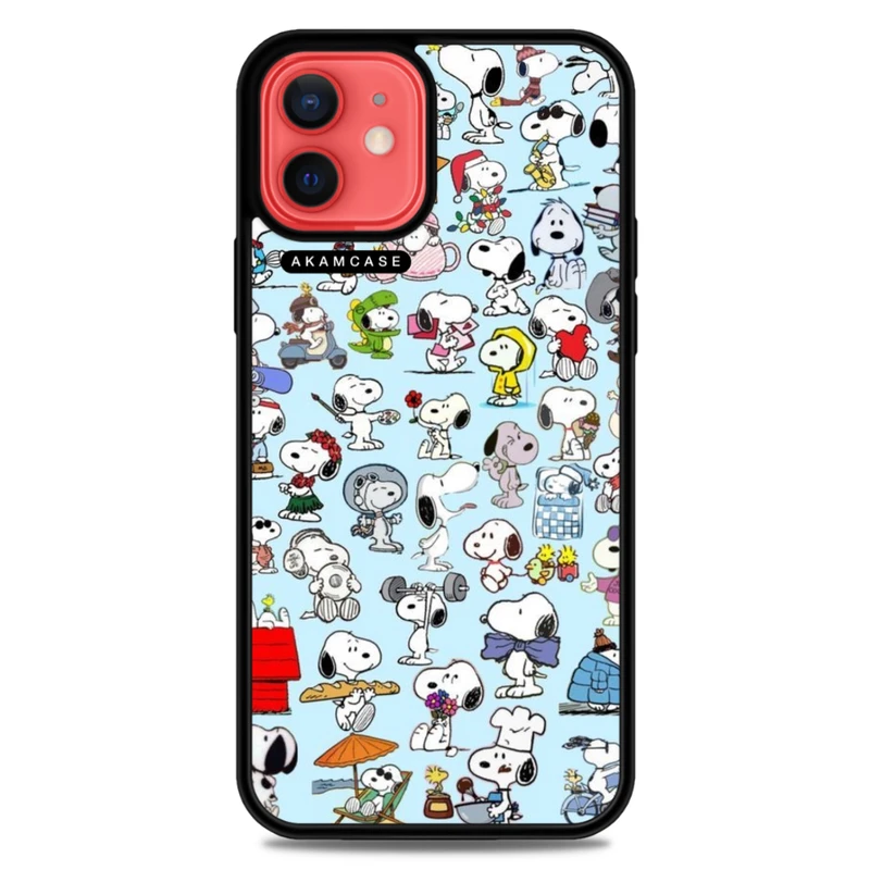 کاور آکام مدل AMC-WA12-SNOOPY-23 مناسب برای گوشی موبایل اپل iPhone 12