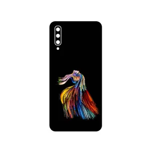 MAHOOT Rainbow Hair Digital Art Cover Sticker for Samsung Galaxy A50